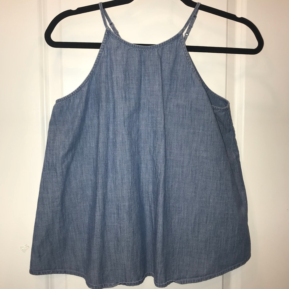 Denim tank top